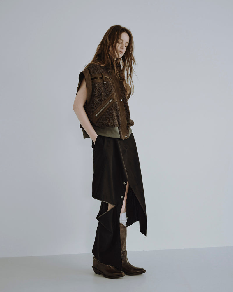 ”DRIFT LINE WRAP SKIRT"