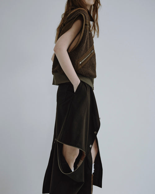”DRIFT LINE WRAP SKIRT"