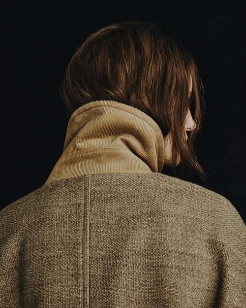 "THOUSAND TWEED DOUBLE COAT"