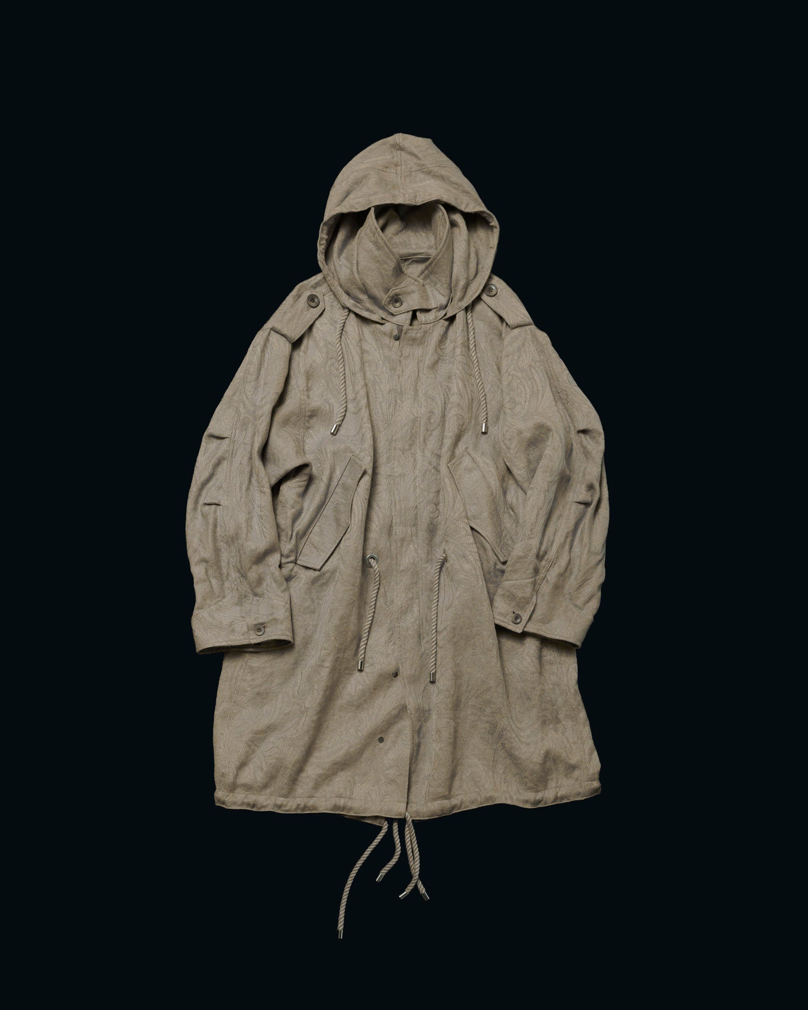 【27S/S PRE ODER】"PAISLEY JAQUARD MODS COAT"