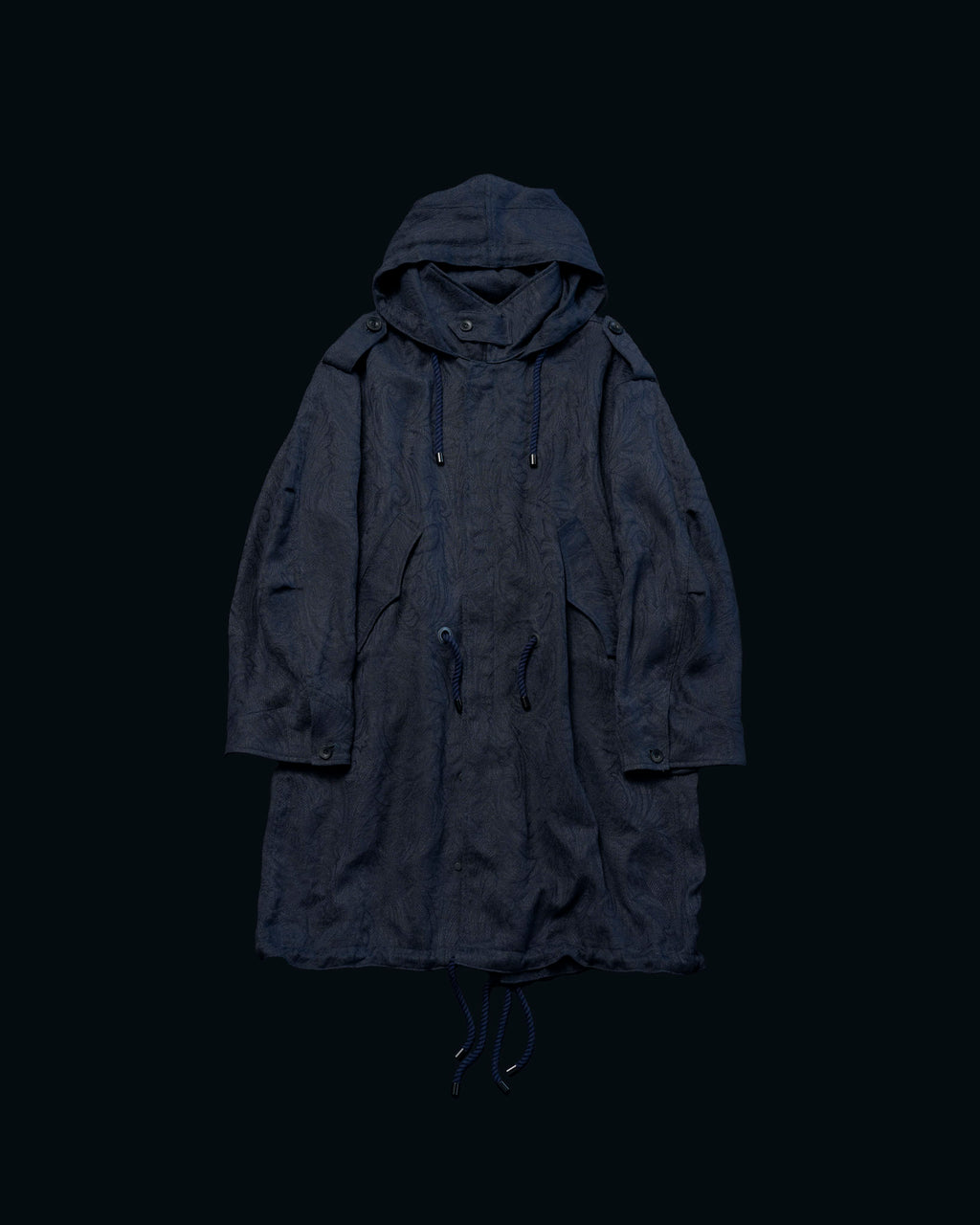 【27S/S PRE ODER】"PAISLEY JAQUARD MODS COAT"