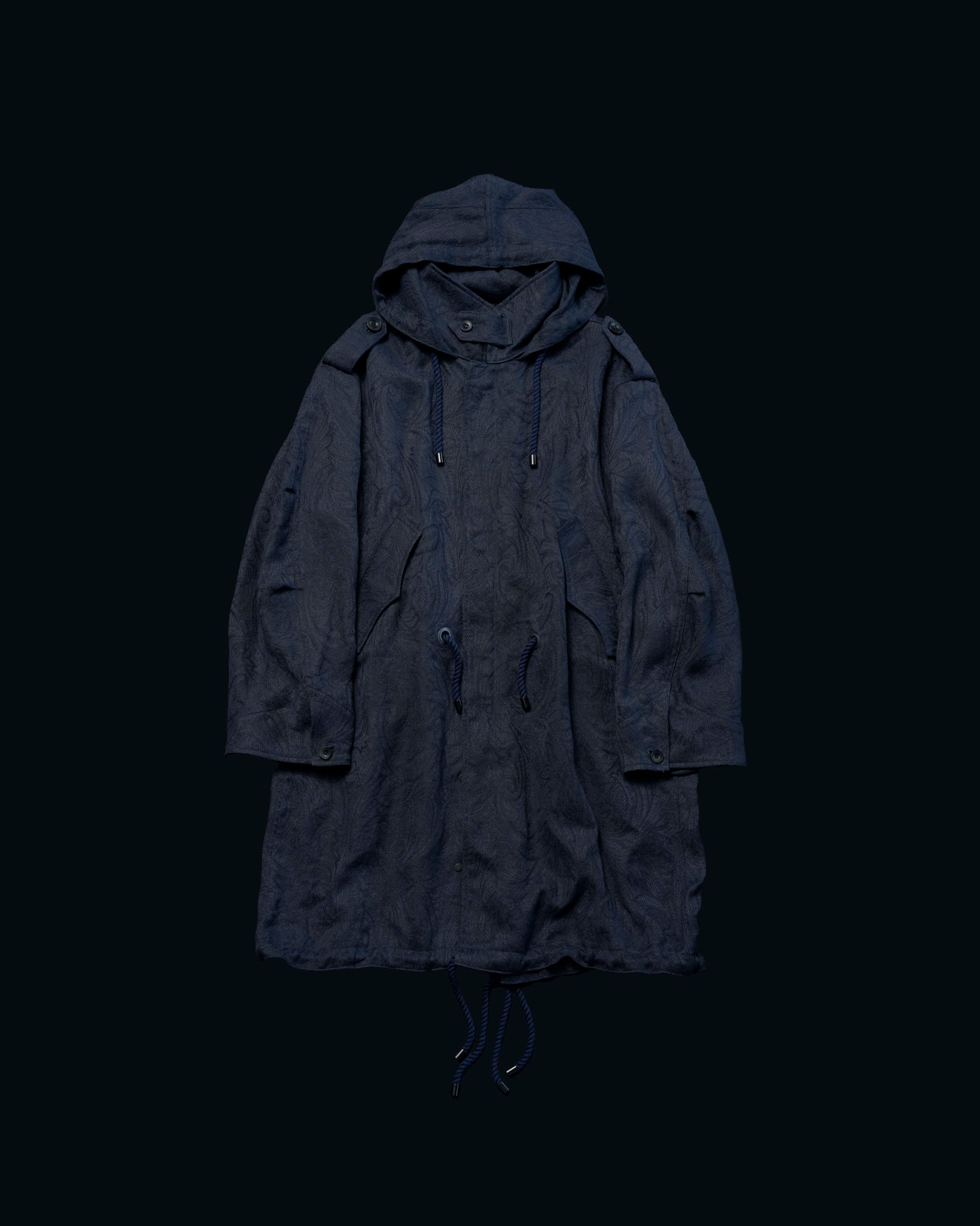 【27S/S PRE ODER】"PAISLEY JAQUARD MODS COAT"