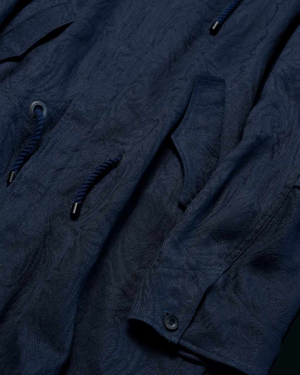 【27S/S PRE ODER】"PAISLEY JAQUARD MODS COAT"