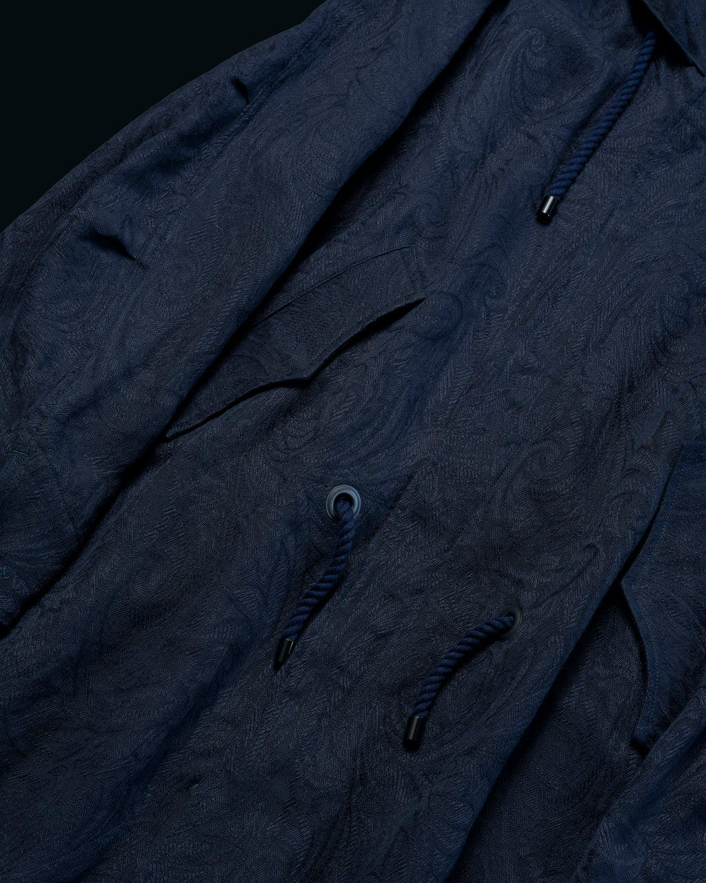 【27S/S PRE ODER】"PAISLEY JAQUARD MODS COAT"