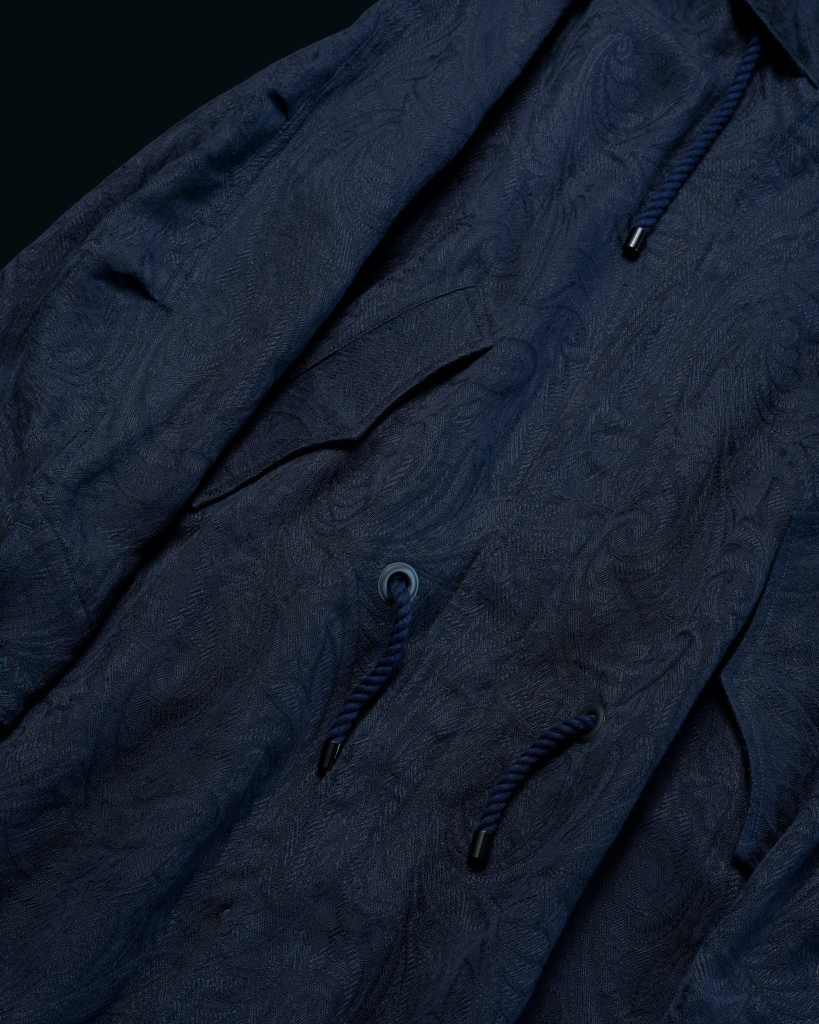 【27S/S PRE ODER】"PAISLEY JAQUARD MODS COAT"