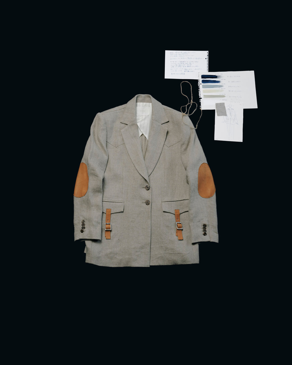 【27S/S PRE ODER】"BUNLAP LINEN JACKET"