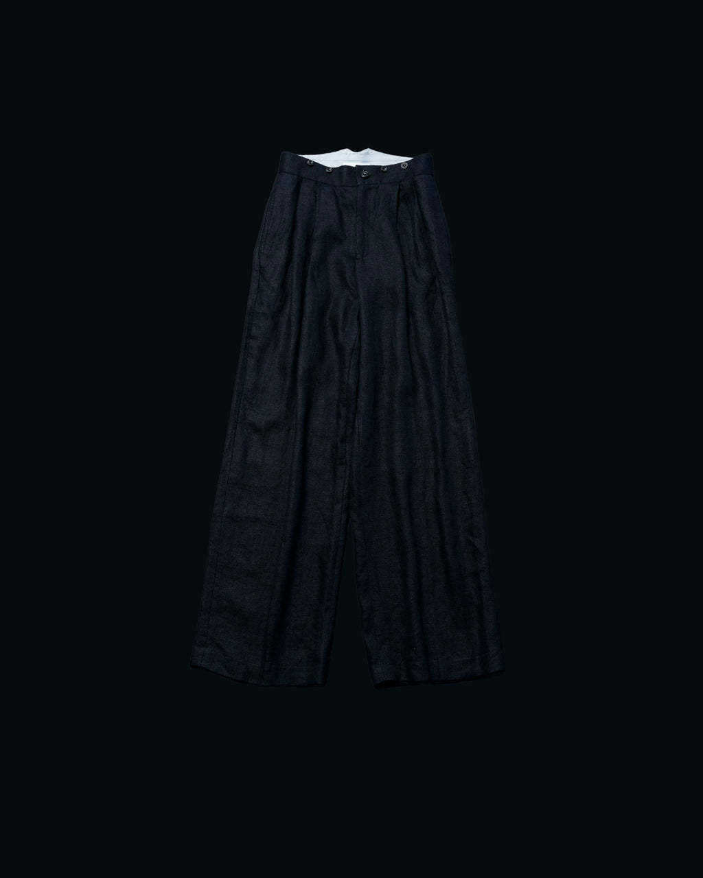 【27S/S PRE ODER】"BURLAP LINEN SLACKS"