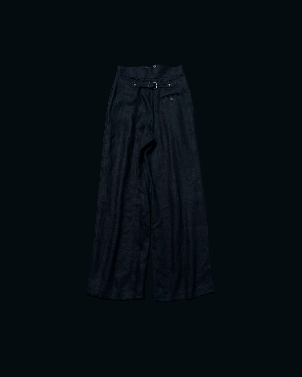 【27S/S PRE ODER】"BURLAP LINEN SLACKS"