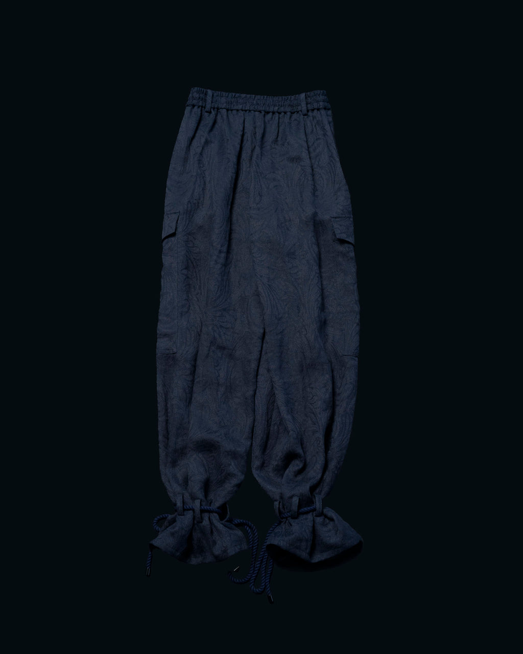 【27S/S PRE ODER】"PAISLEY JAQUARD CARGO PANTS"
