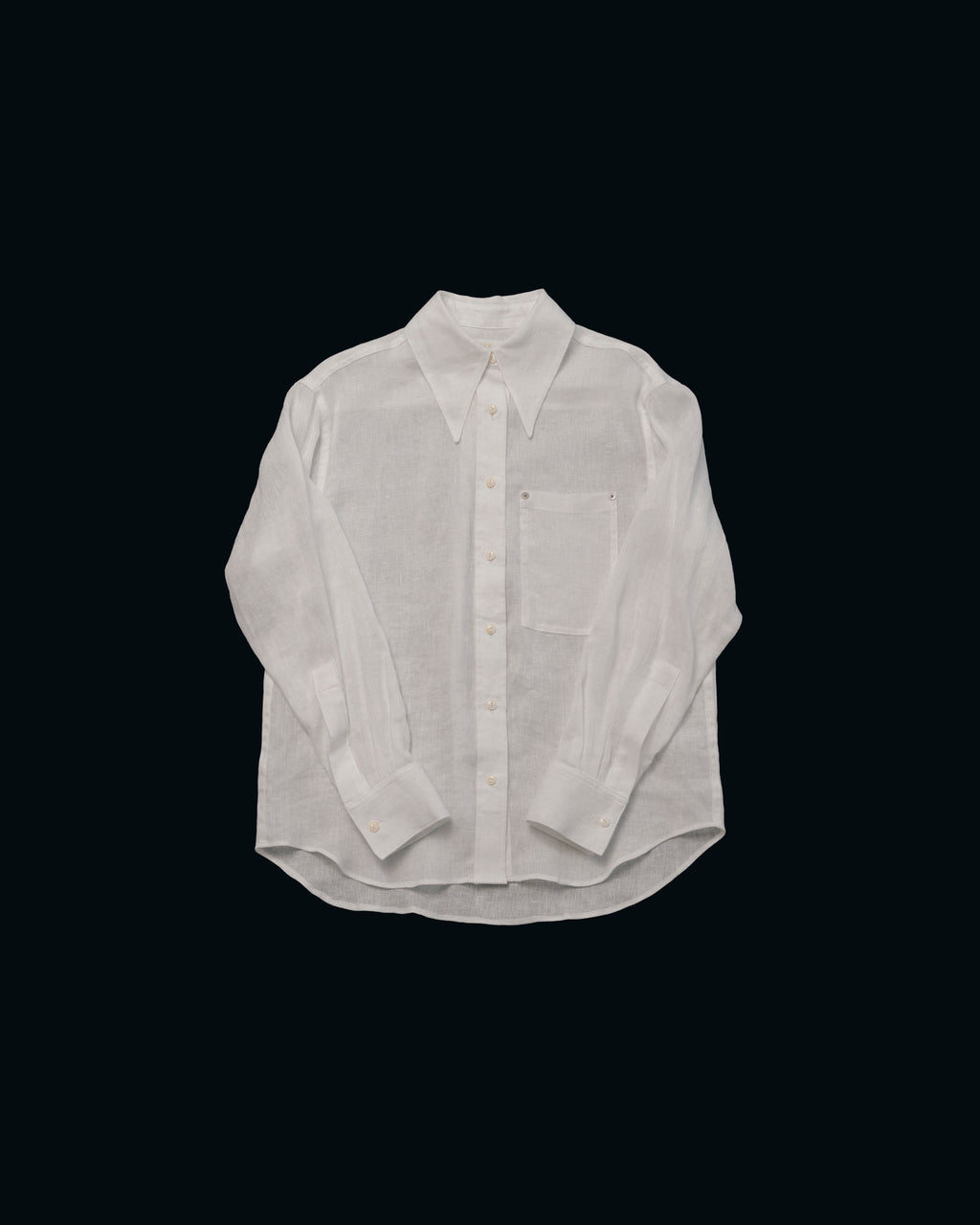 【27S/S PRE ODER】"REFINED RUGGEDNESS LINEN SHIRT"