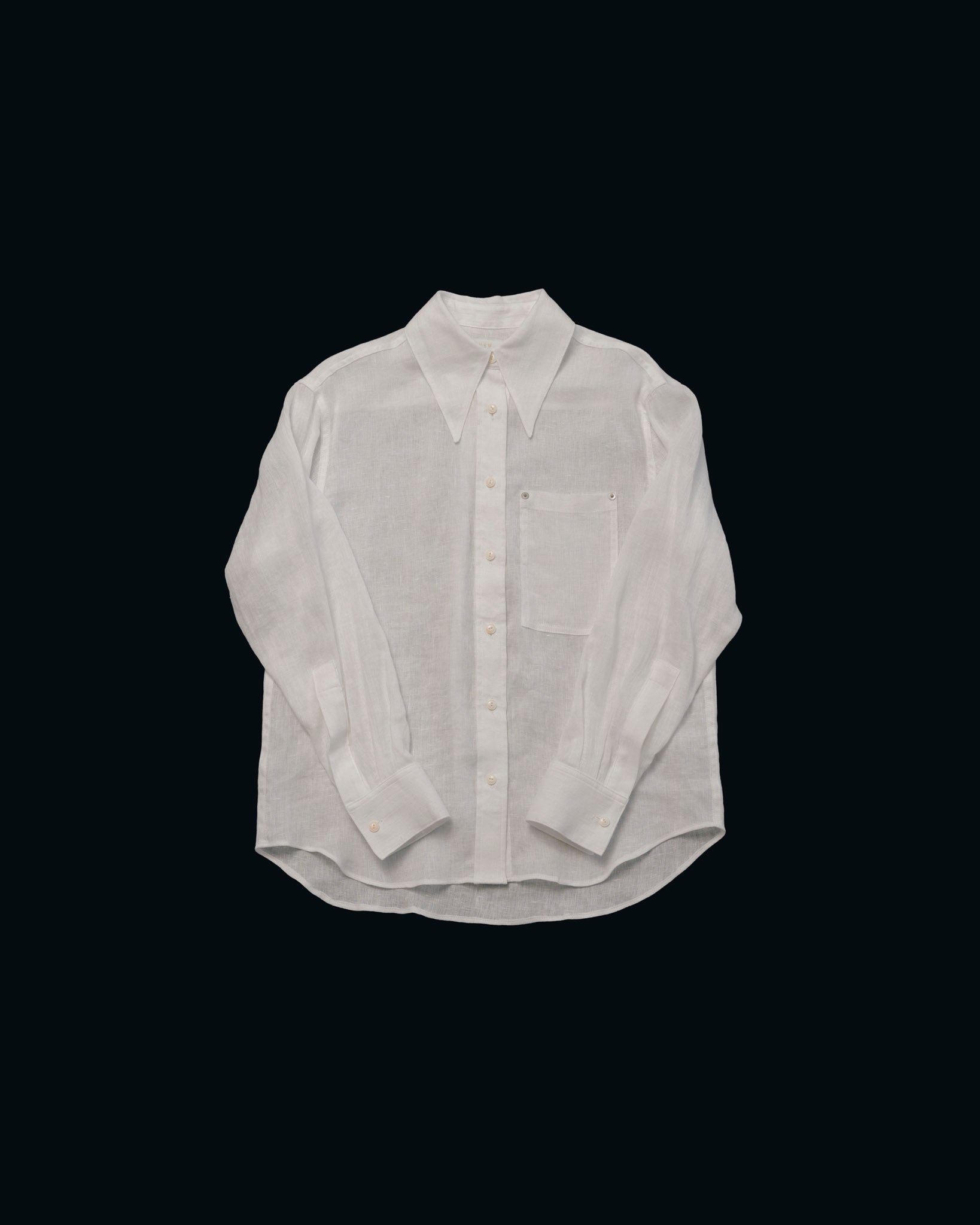 【27S/S PRE ODER】"REFINED RUGGEDNESS LINEN SHIRT"