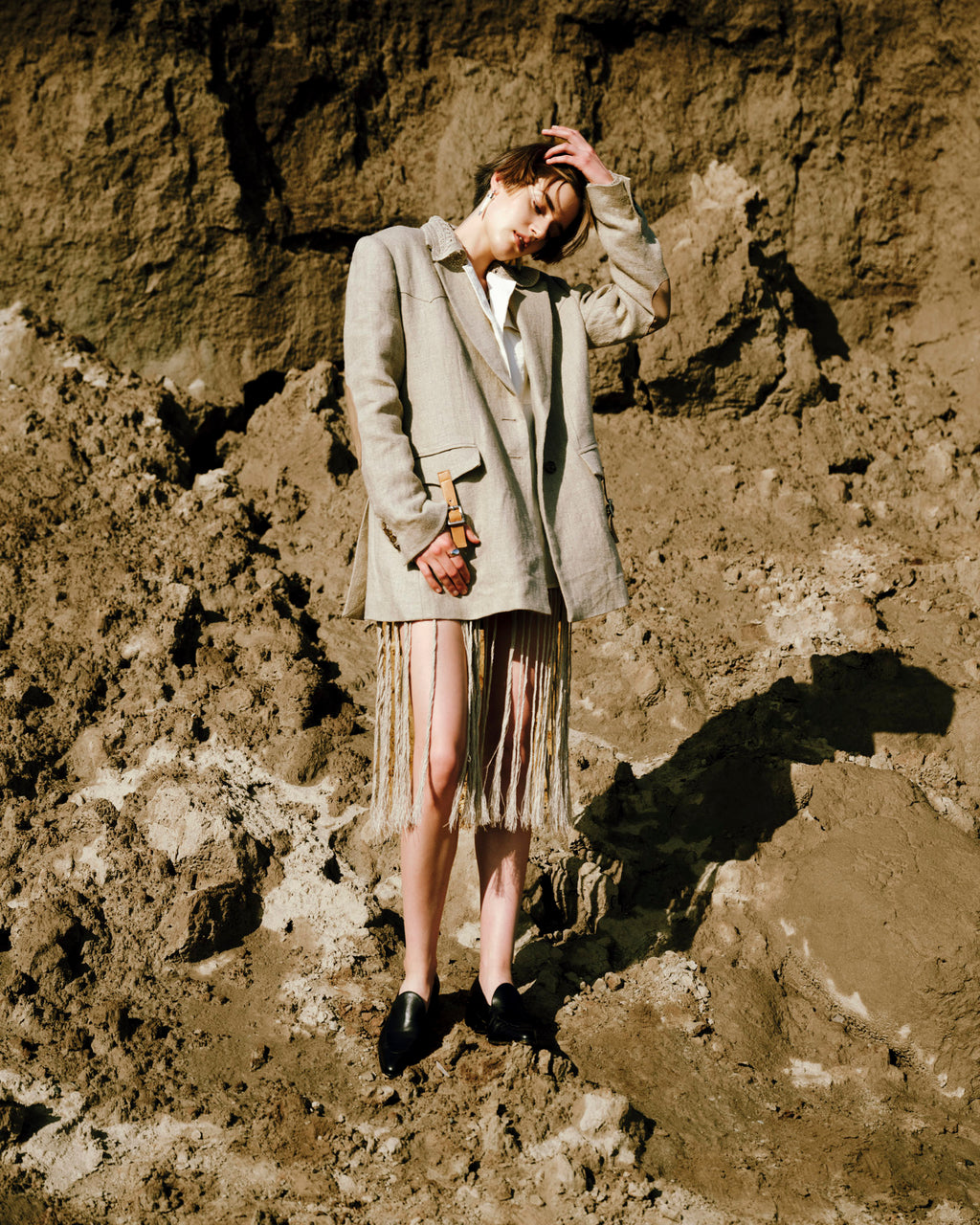 【27S/S PRE ODER】"BUNLAP LINEN JACKET"